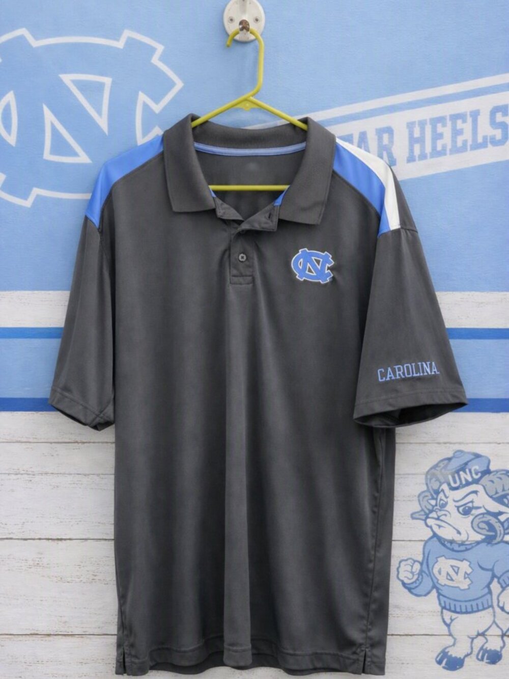 Knights Apparel UNC Tar Heels Polo Shirt